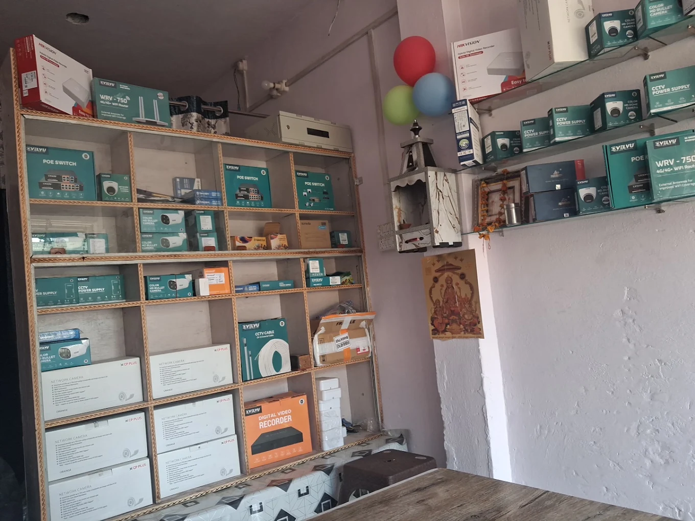 CCTV security equipment